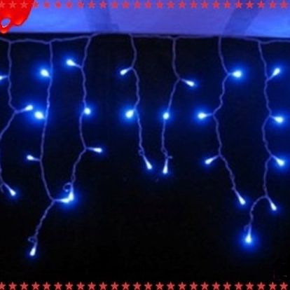 Svítící LED rampouchy - působivá ozdoba Vašeho domu, baru či ochodu. A protože se blíží Vánoce, rozdáváme balanční náramky jako dárek.