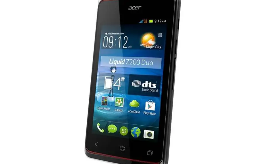Dotykový mobilní telefon Acer Liquid Z200 Dual Sim