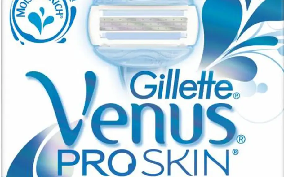 Gillette Venus ProSkin Moisture Rich náhradní hlavice 4 ks