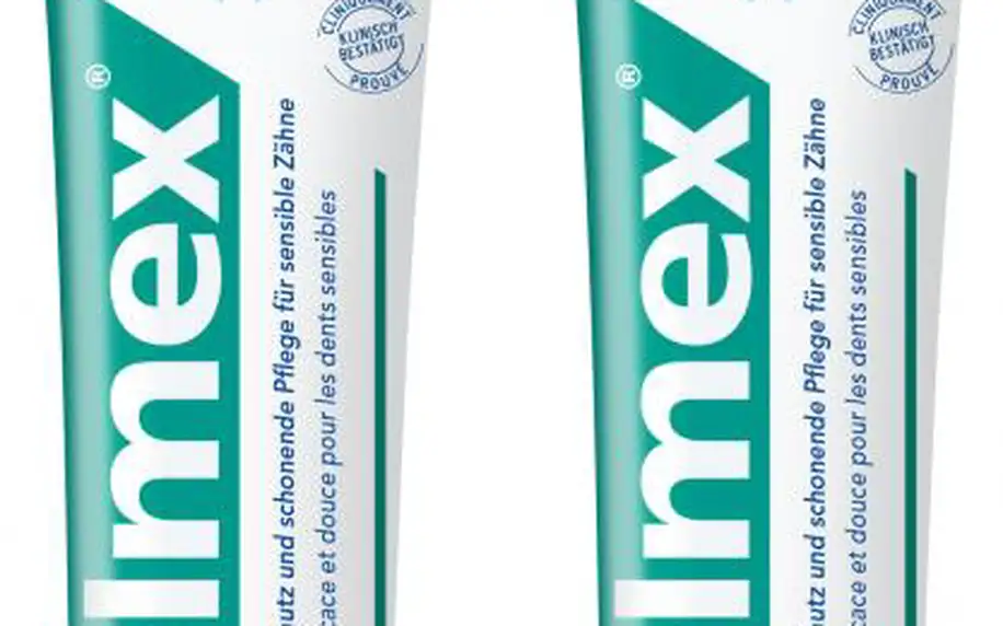 Elmex Zubní pasta Sensitive Plus 2ks
