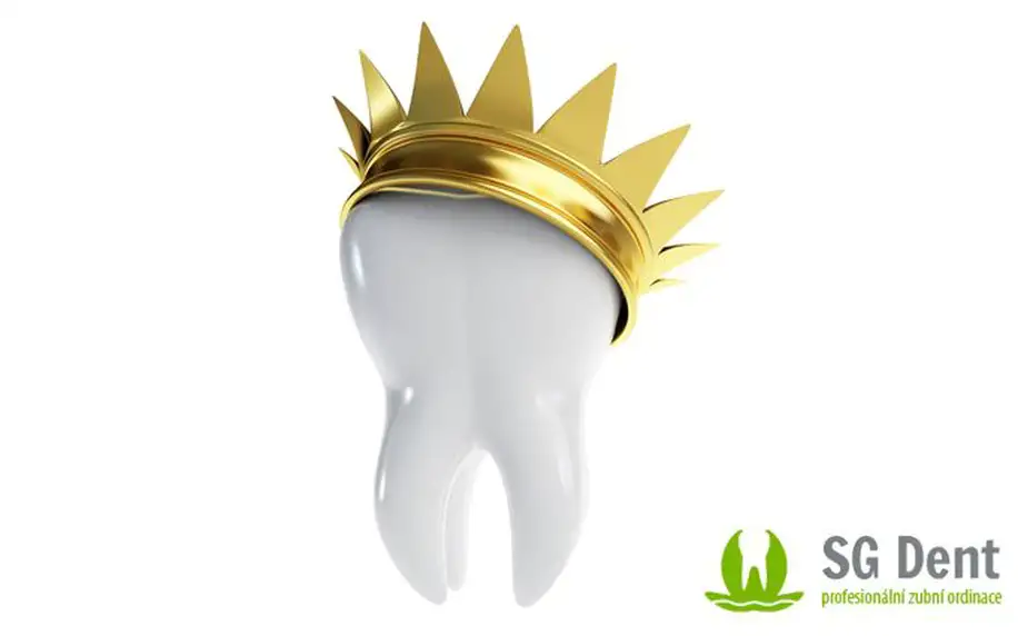 Metalokeramická korunka a kompletní péče o zuby na klinice SG Dent
