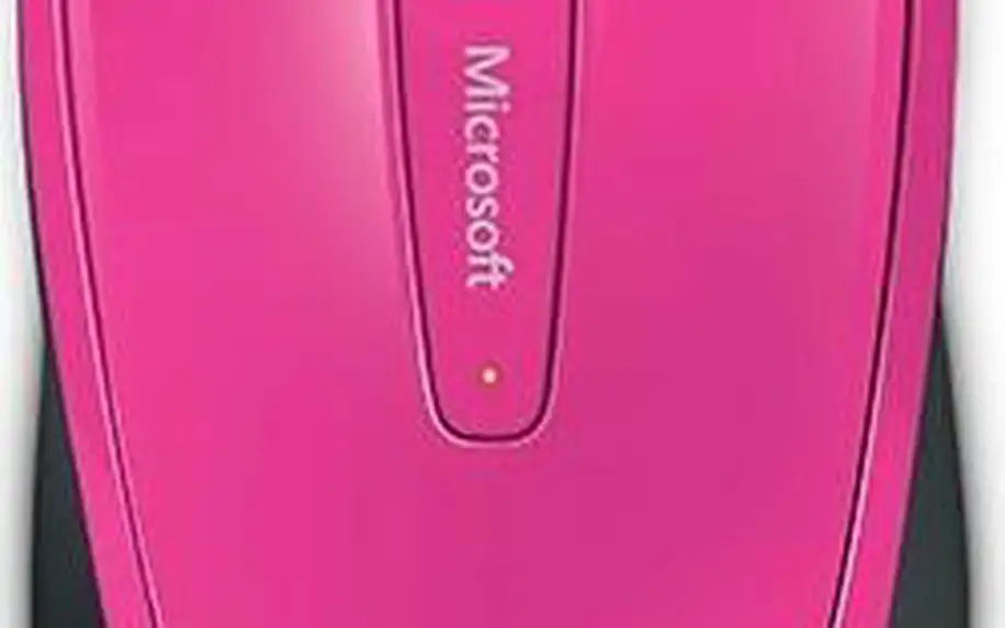 Stylová bezdrátová myš Microsoft Mobile Mouse 3500 růžová