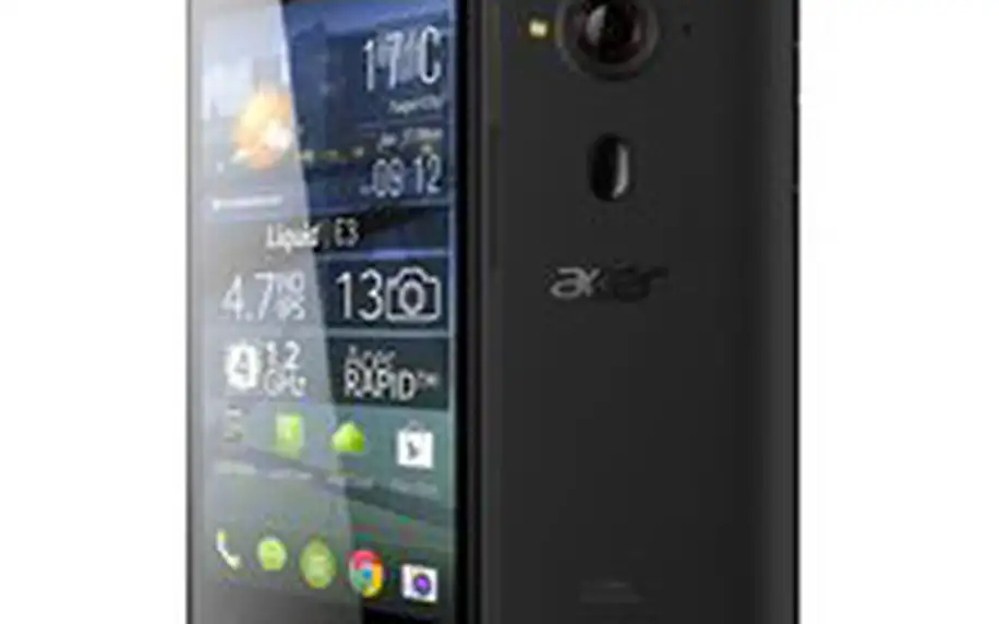 Designově zajímavý smartphone Acer Liquid E3