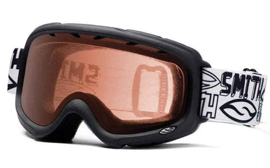 Černé snowboardové brýle Smith Optics