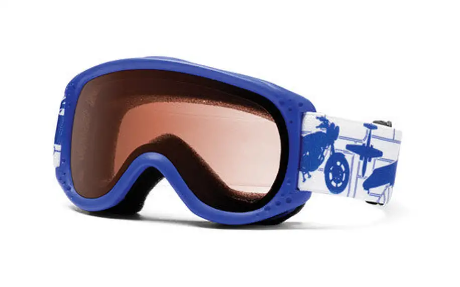Dětské světle modré lyžařské brýle Smith Optics