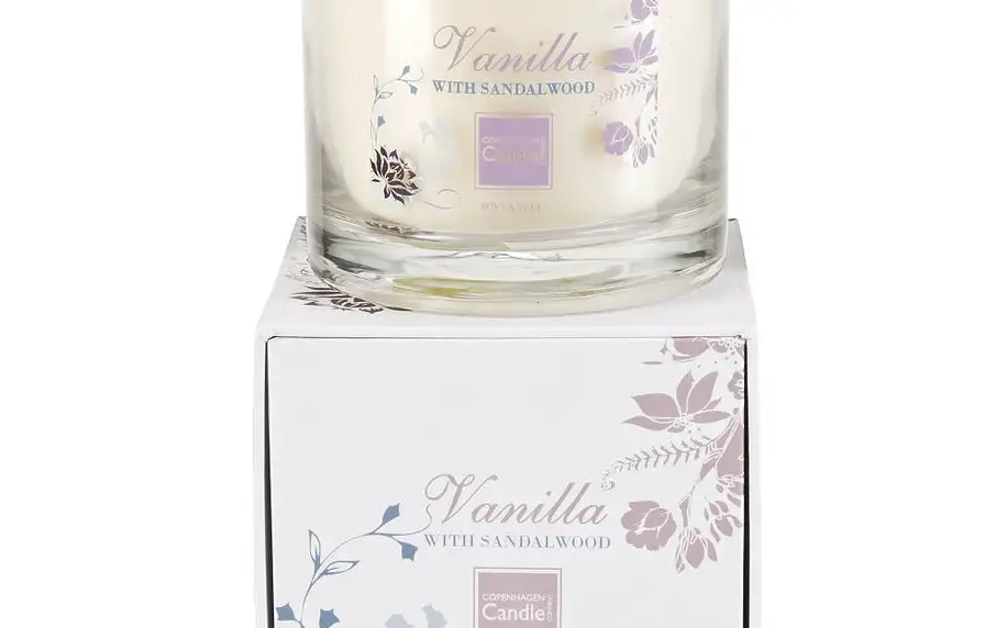 Aroma svíčka Vanilla & Sandalwood Medium, doba hoření 50 hodin