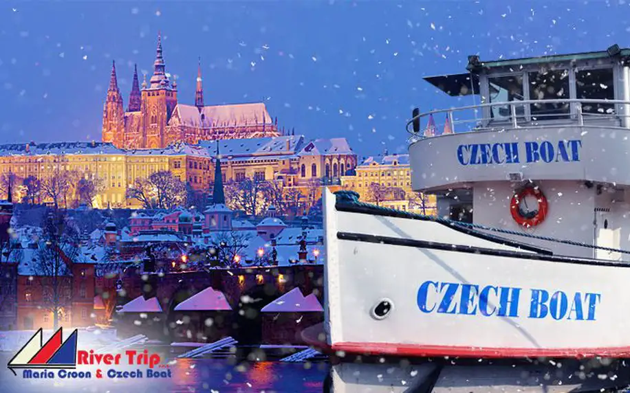 Adventní plavba po Vltavě pro děti i dospělé na 1 hodinu