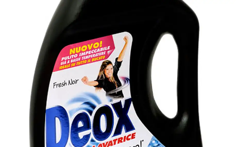 Deox Liquido Lavatrice Nero 1650ml, prací gel na tmavé prádlo s Odorzero Complexem