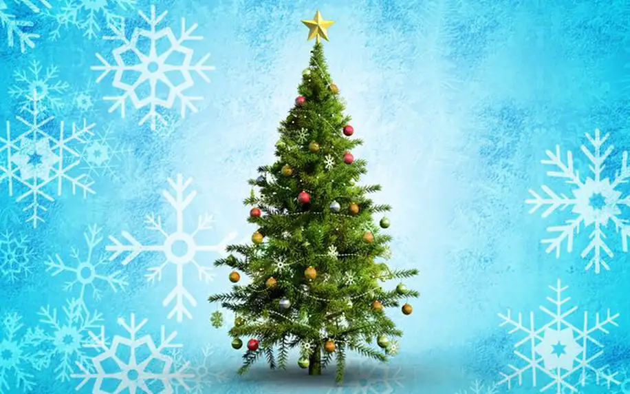 Umělý vánoční stromek – smrk 120 cm nebo 210 cm