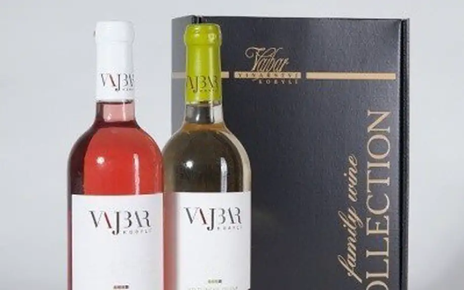 Luxusní sady vín Vajbar z Kobylí