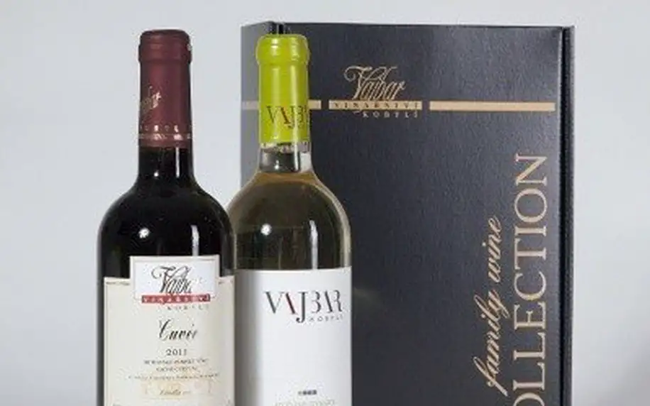 Luxusní sady vín Vajbar z Kobylí