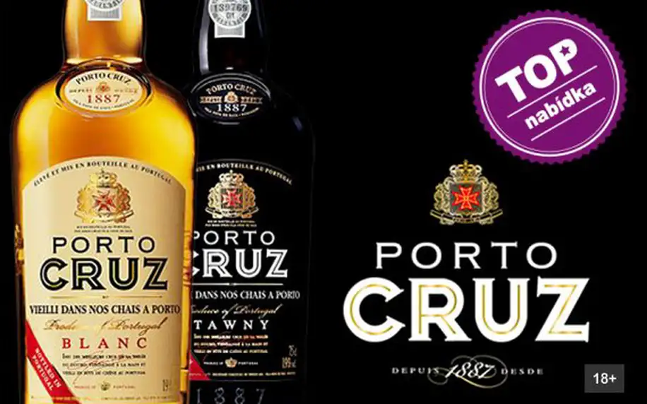 Exkluzivní portská vína Porto Cruz