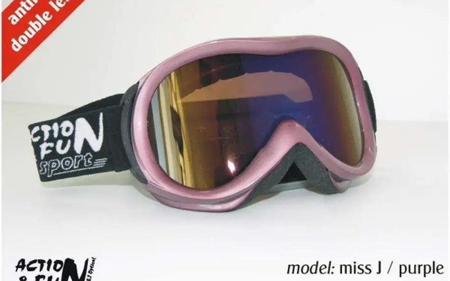Brýle na zimní sporty pro ženy i muže