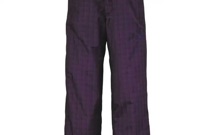 Zimní zateplené kalhoty Pant Juniors Slope dark purple plaid