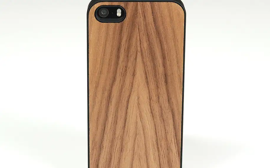 Dřevěný kryt na iPhone 5, ořech