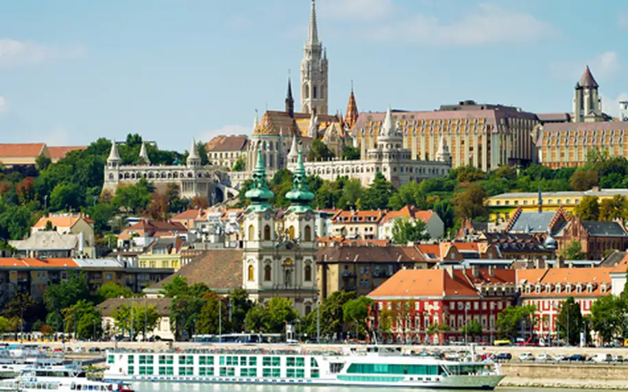Budapešť pro DVA na 3 dny s plavbou po Dunaji