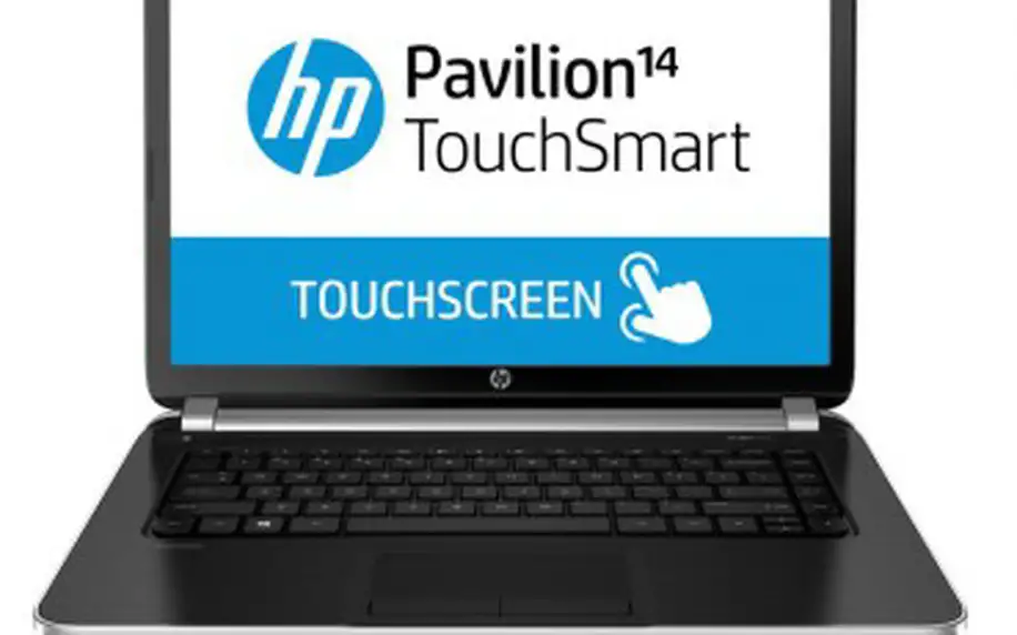 Nevšední notebook HP TouchSmart Pavilion 14-n010sc (F2T97EA)