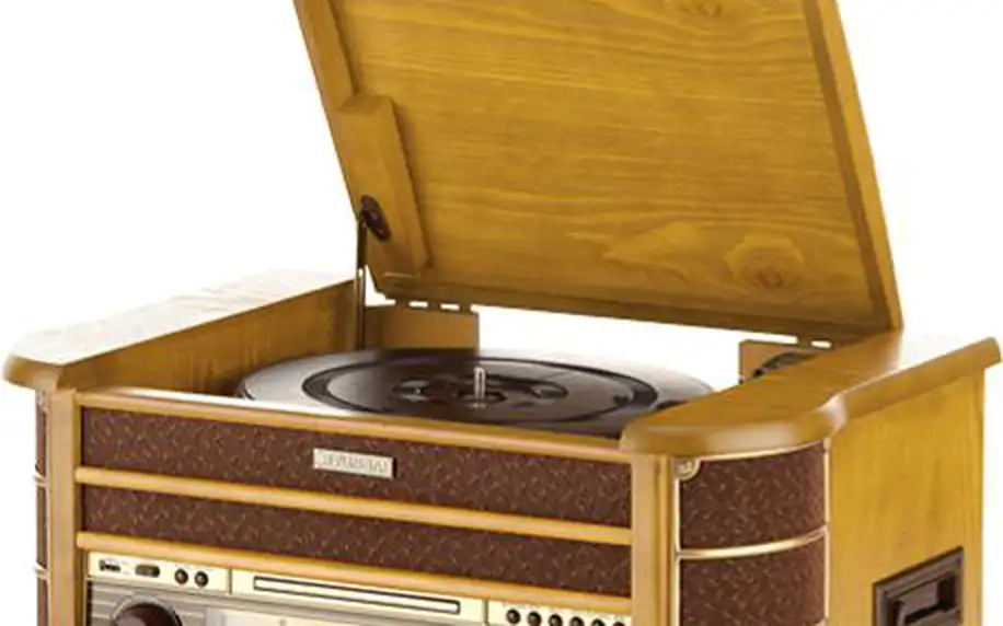 Dřevěný gramofon Hyundai Retro RTCC 513 RIP D