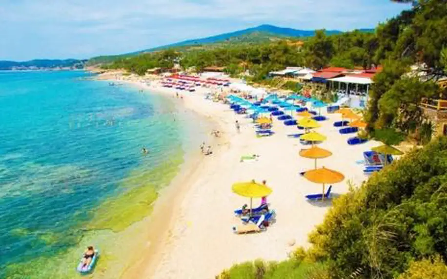 Řecko, oblast Thassos, letecky, polopenze, ubytování v 3* hotelu na 12 dní