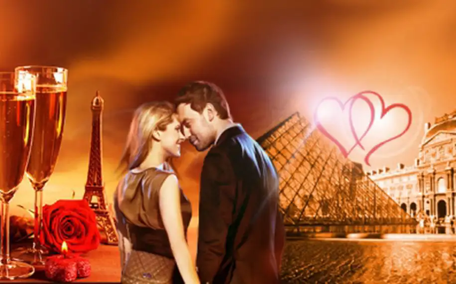 Valentýn v PAŘÍŽI! 4denní poznávací ZÁJEZD DO PAŘÍŽE včetně dopravy, ubytování a služeb průvodce!