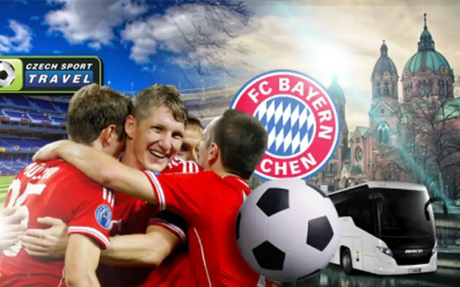 Zájezd pro 1 na Bayern Mnichov do Alianz Areny! Zážitek plný nezapomenutelných fotbalových okamžiků!
