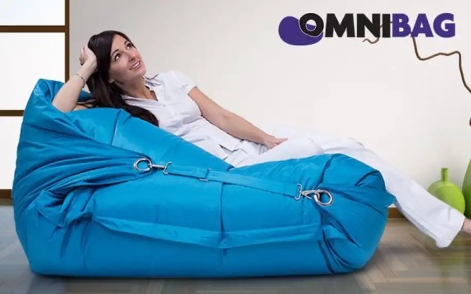 Velké sedací pytle OmniBag – vyrobeno v EU