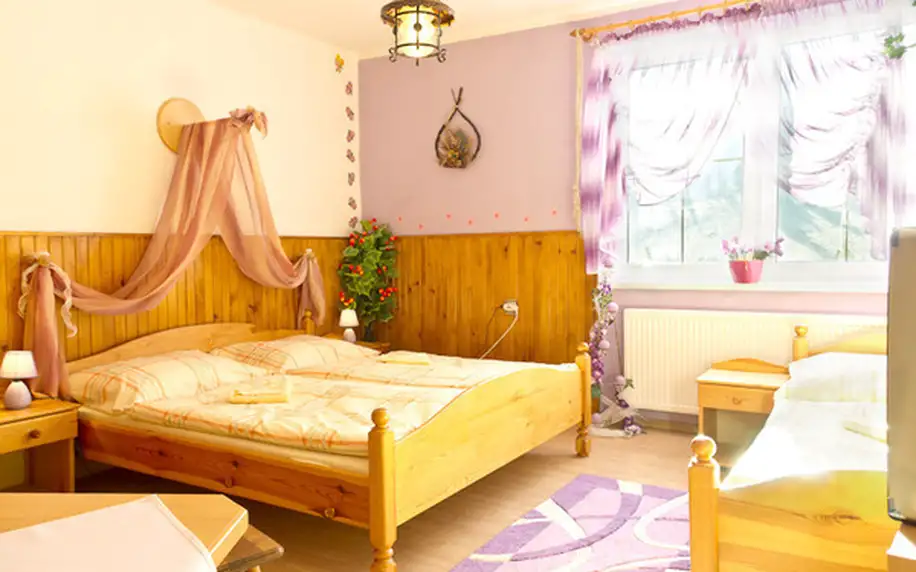 3 nebo 7 dní relaxace v penzionu Šilon v Belianských Tatrách pro 2 osoby s polopenzí
