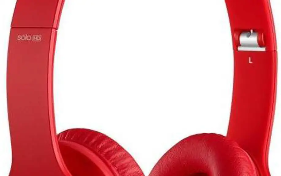 Sluchátka Beats Solo® HD Monochromatic červená barva