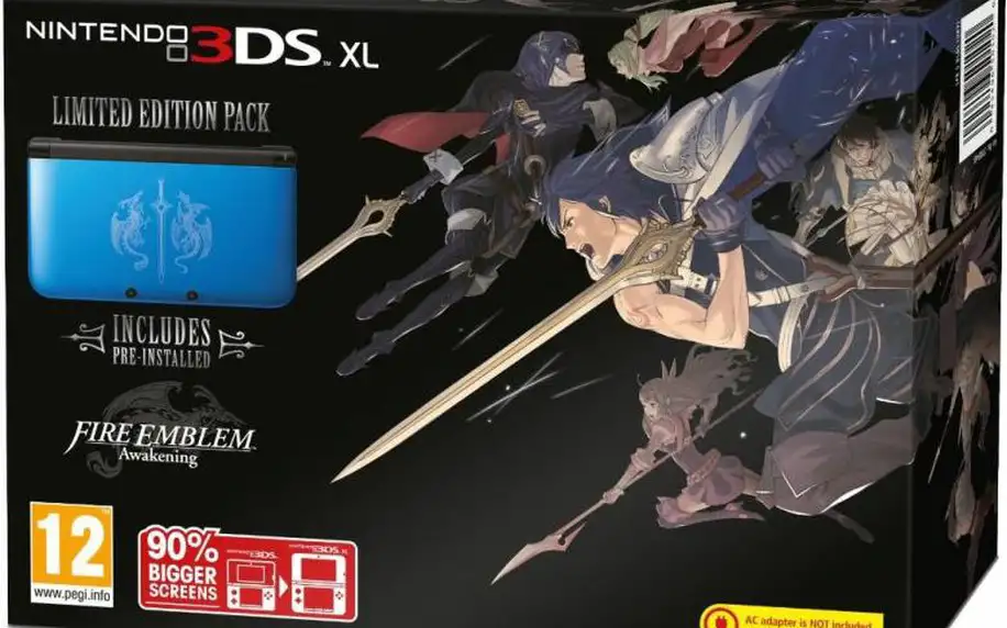Herní konzole Nintendo 3DS XL Blue + Fire Emblem Limited