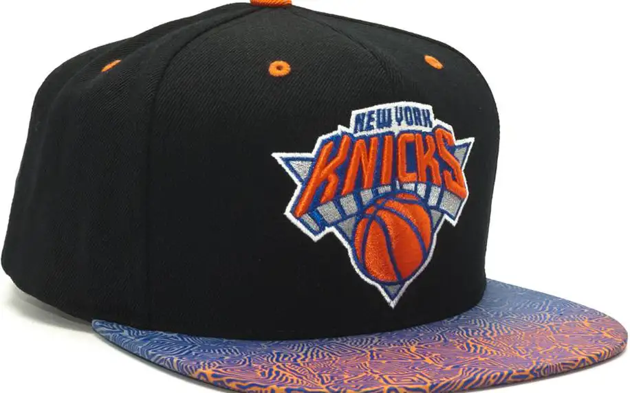 Kšiltovka Mitchell & Ness Court Vision New York Knicks Black Snapback