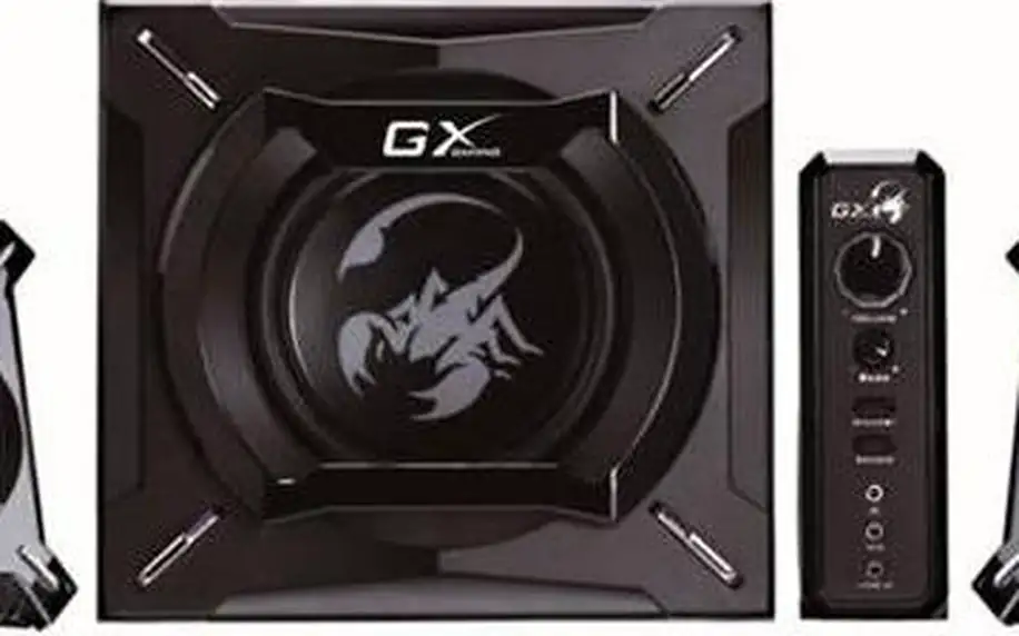 Genius GX Gaming SW-G2.1 2000 (31731055100) černá + Doprava zdarma