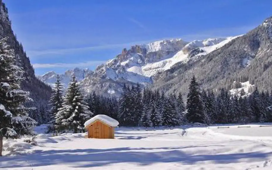 Itálie, oblast Dolomity Superski, polopenze, ubytování v 3* hotelu na 6 dní