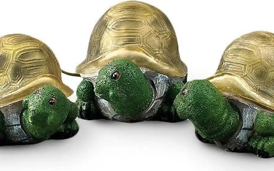 4Home Solární želvy, 3 kusy