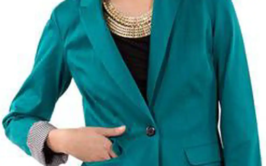 Dámské elegantní sako Mim, zelená