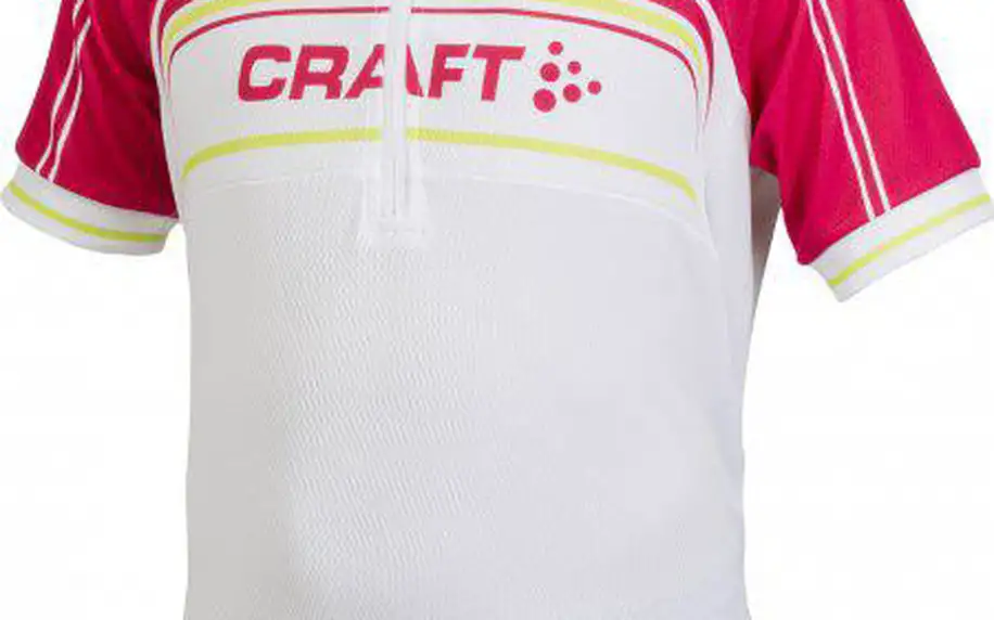 Craft Cyklodres Logo Růžová 110-116