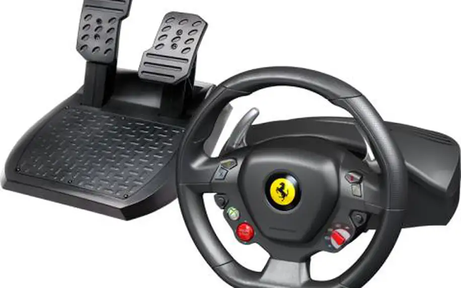 Volant Thrustmaster Ferrari 458 pro PC/Xbox 360 (4460094) černý/červený + DOPRAVA ZDARMA