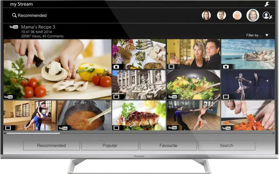 Chytrá 3D LED televize Panasonic VIERA s detailním Full HD rozlišením a Smart TV funkcemi