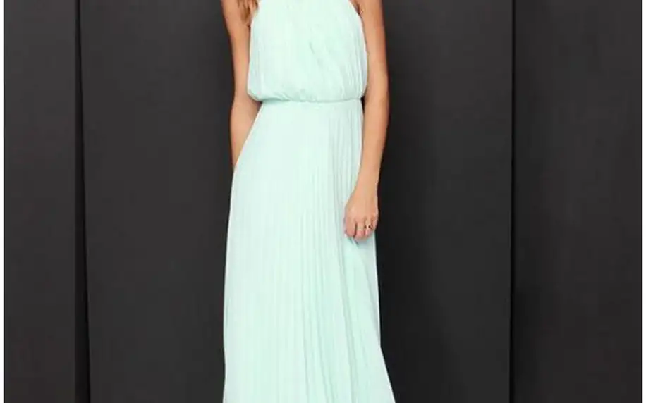 Dámské dlouhé šaty Afrodita v pastelových barvách!