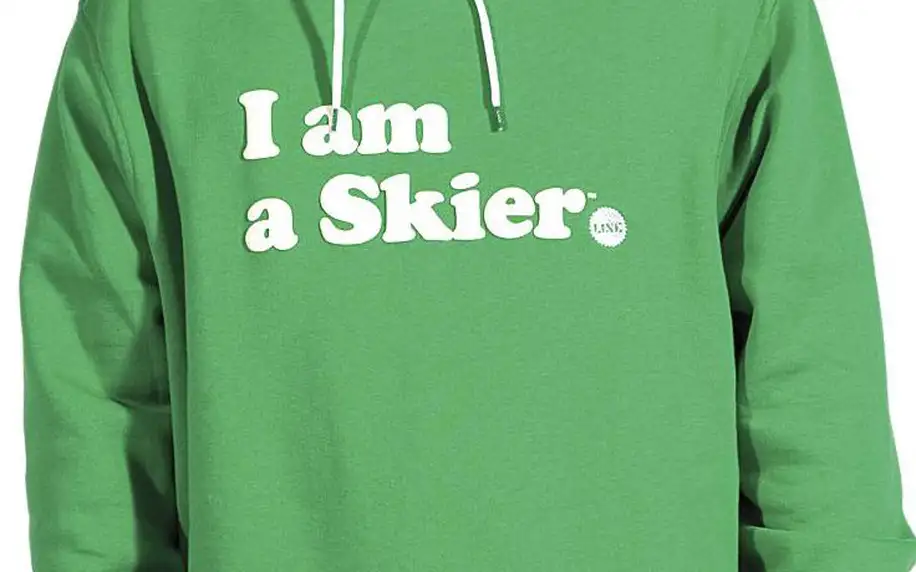 Mikina Line I Am A Skier