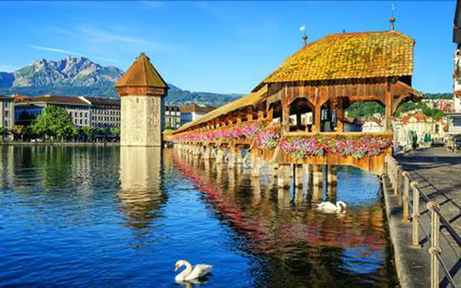 Poznejte přírodní krásy a nekonečnou rozmanitost Švýcarska. Visutý most na Titlisu a nádherný Luzern jíž první květnový víkend.