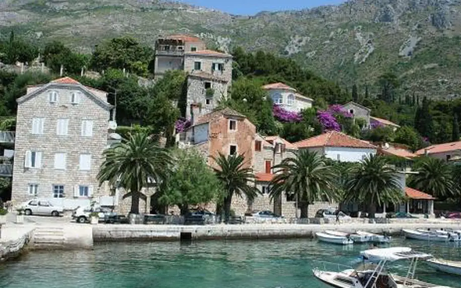 Chorvatsko, oblast Dubrovník, doprava vlastní, bez stravy, ubytování v 3* hotelu na 8 dní