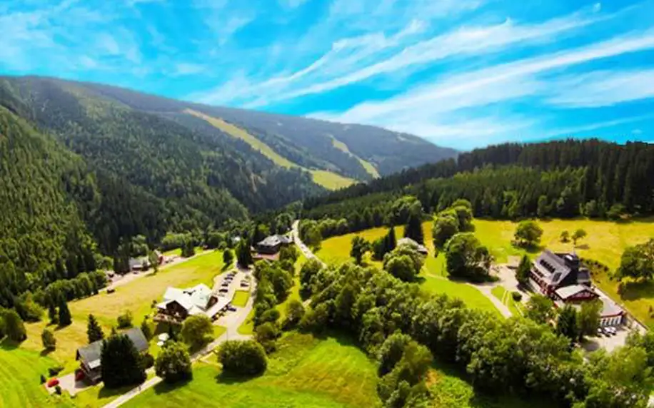 Alpský hotel ve Špindlu s neomezeným wellness