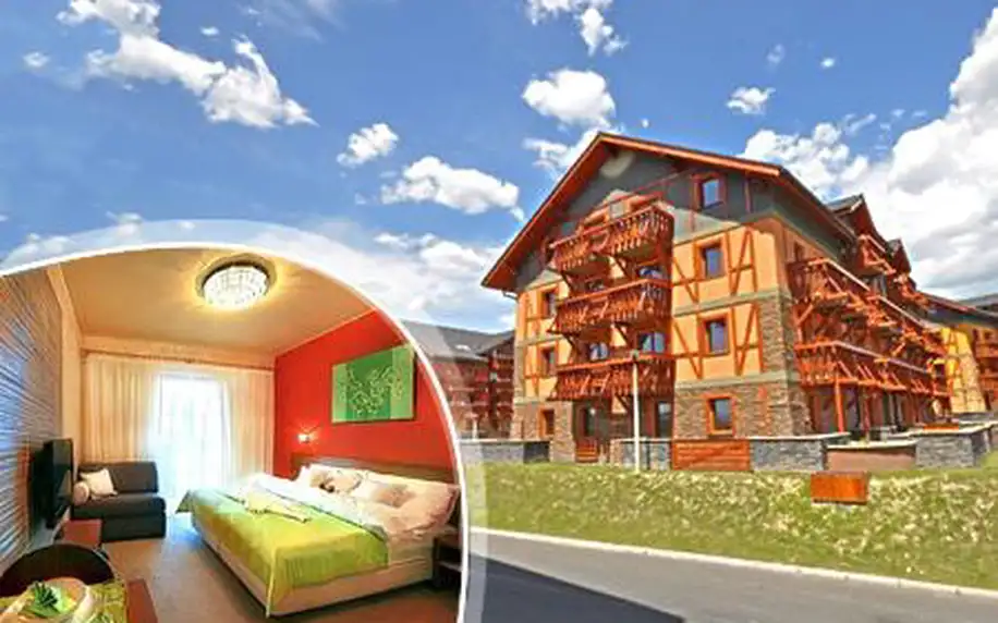 Luxusní apartmány Tatragolf Mountain Resort pro DVA na 2 a více dní