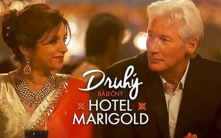 Dva lístky na film Druhý báječný hotel Marigold