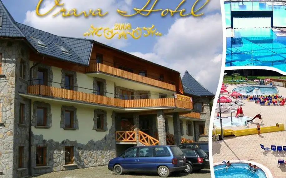 Slovensko - Pobyt pro 2 osoby na 3 nebo 4 dny s polopenzí a dítětem do 12 let v krásném Hotelu Orava