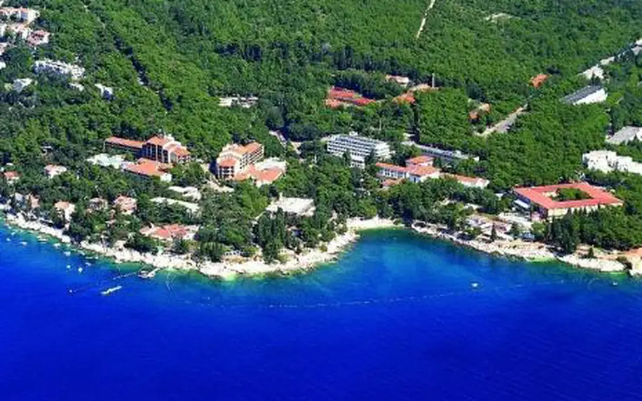 Chorvatsko, oblast Rabac, doprava vlastní, polopenze, ubytování v 2* hotelu na 8 dní