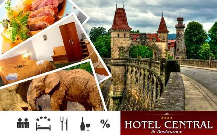Dvůr Králové nad Labem – pobyt s polopenzí pro dva ve 4* hotelu
