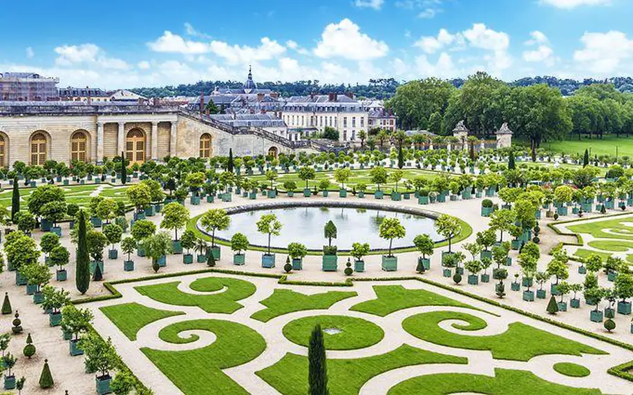 4denní zájezd do Paříže s návštěvou Versailles, ubytováním v hotelu a snídaní
