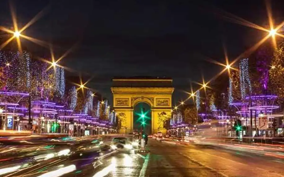 4denní adventní Paříž s hotelem a dopravou