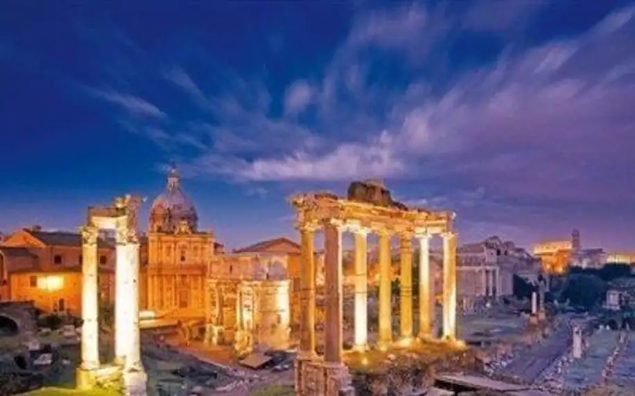 5denní zájezd do Říma a Neapole s ubytováním v 4* hotelu se snídaní + Pompeje, Vesuv a Capri